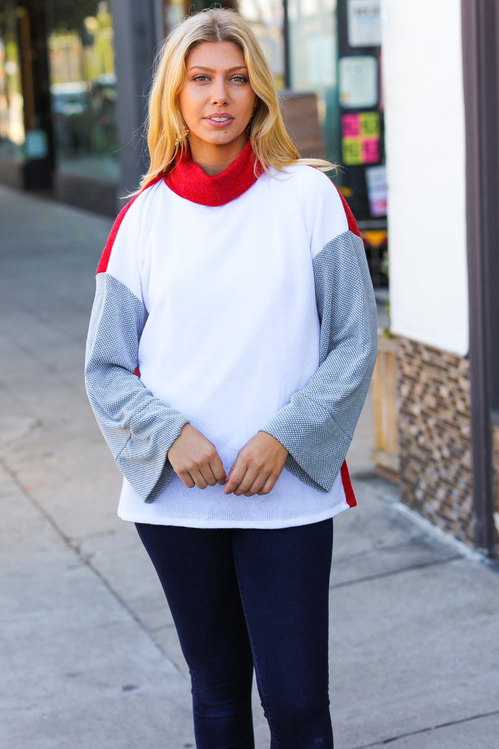 Anne Jacquard Turtleneck