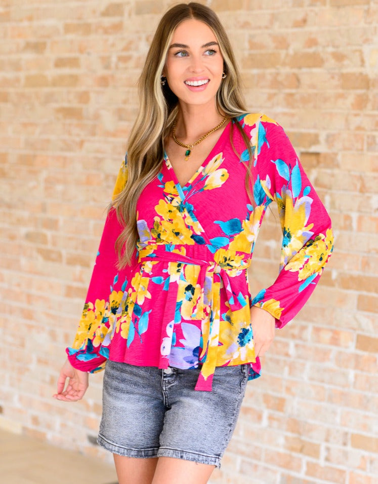 Spring to Be Sprung Floral Blouse