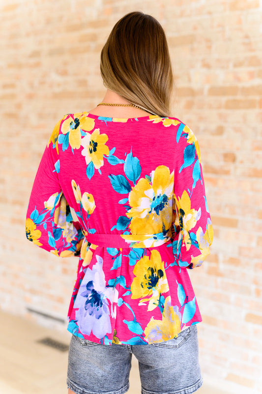 Spring to Be Sprung Floral Blouse