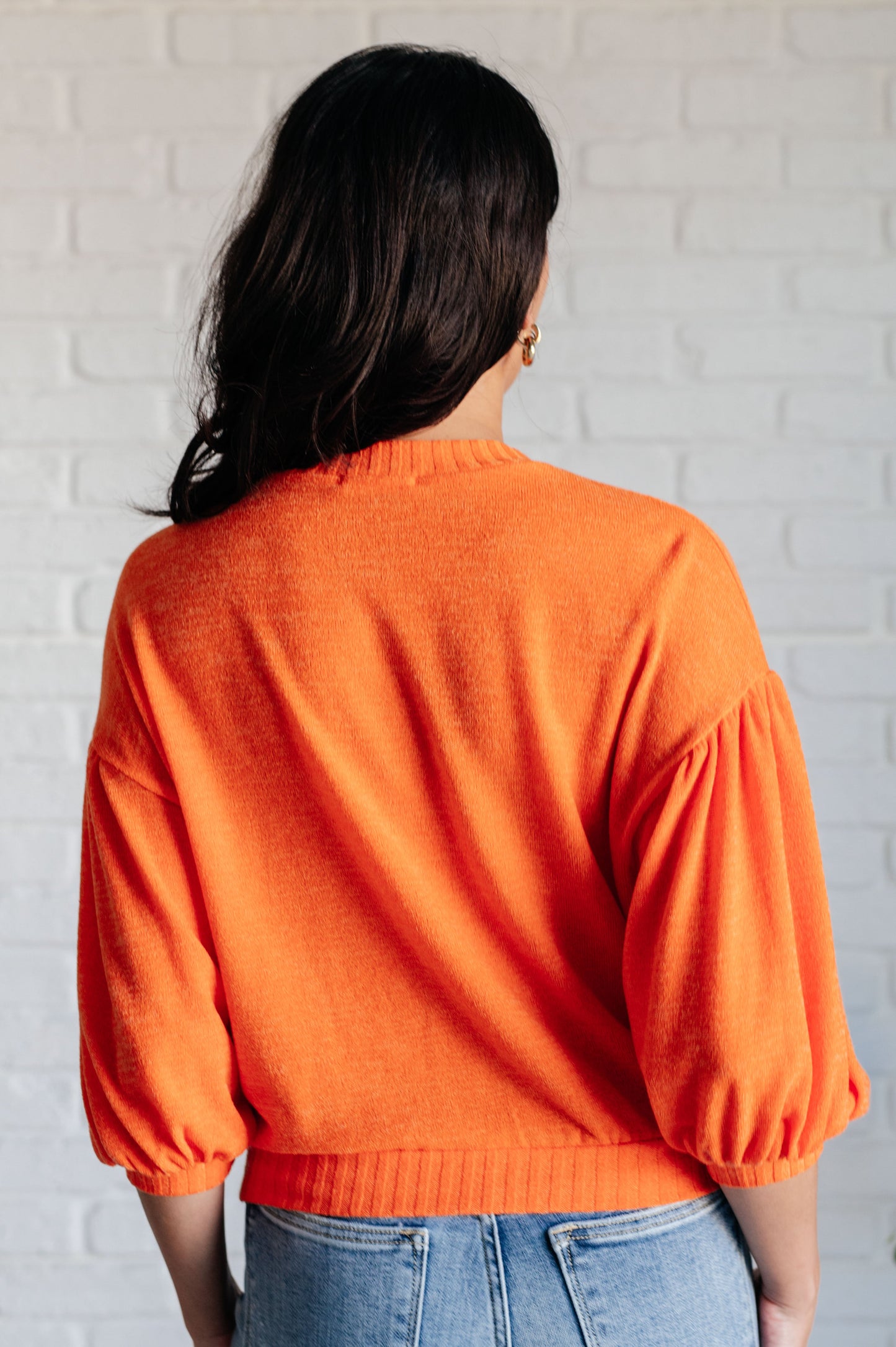 Subway Station Sweater | Orange