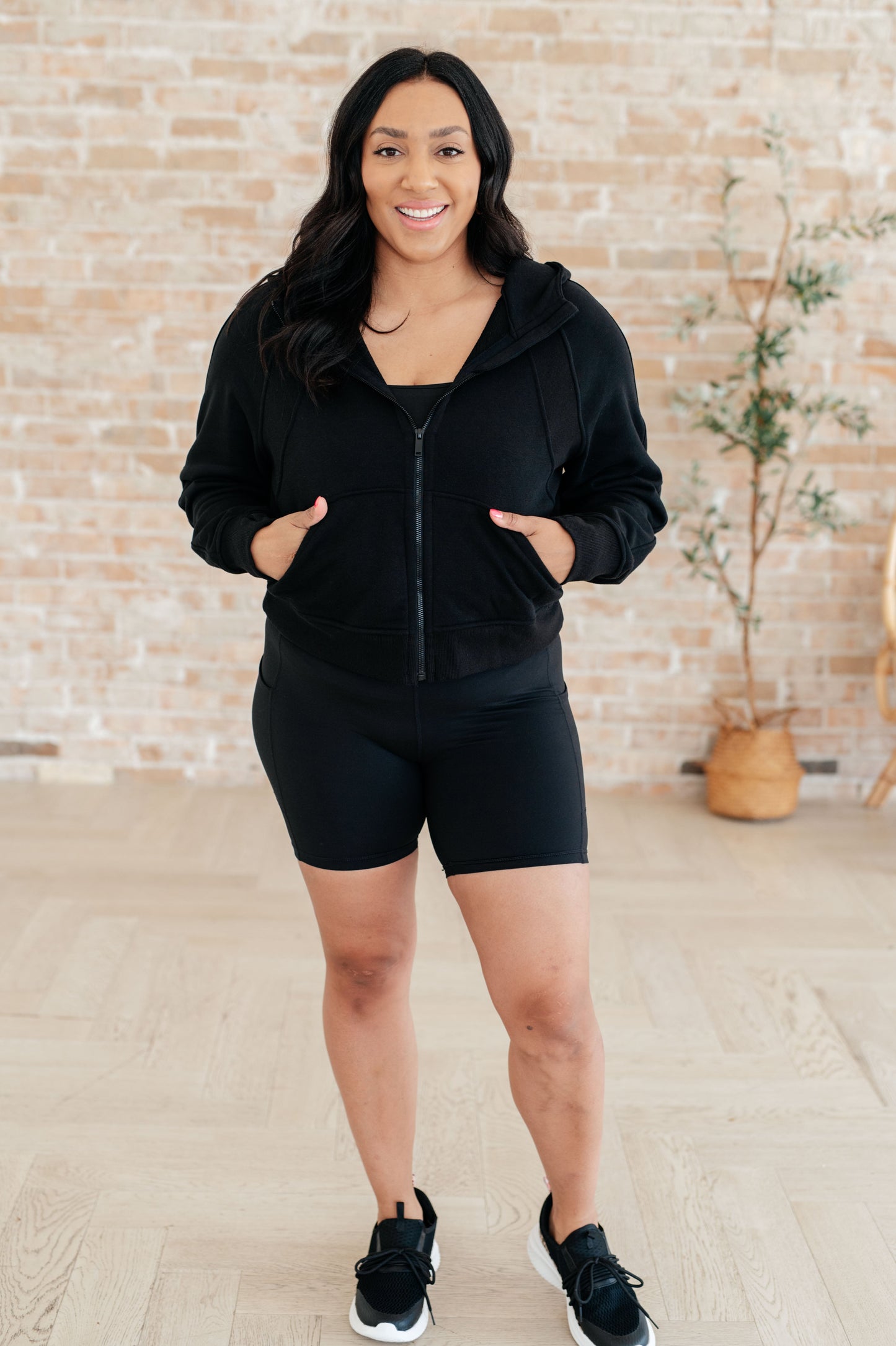 Getting Active Biker Shorts | Black