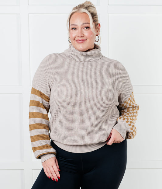 Super Seasonal Waffle Knit Sweater