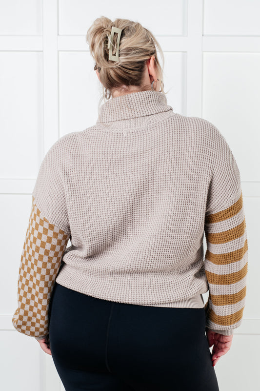 Super Seasonal Waffle Knit Sweater