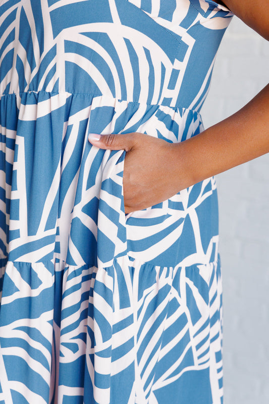 Surf Watch Midi Dress