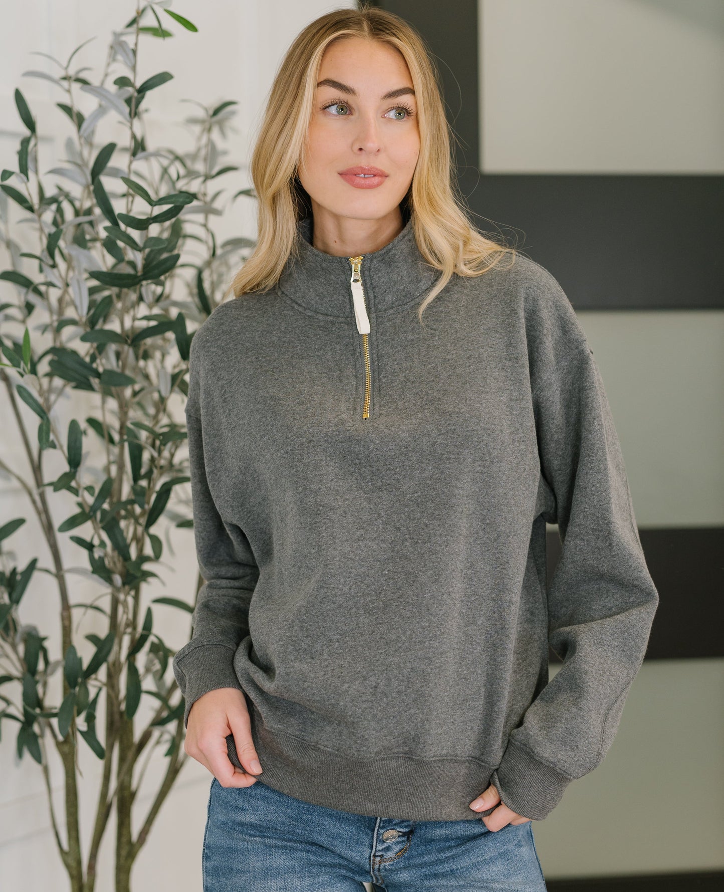 Sweater Weather Pullover | Charcoal