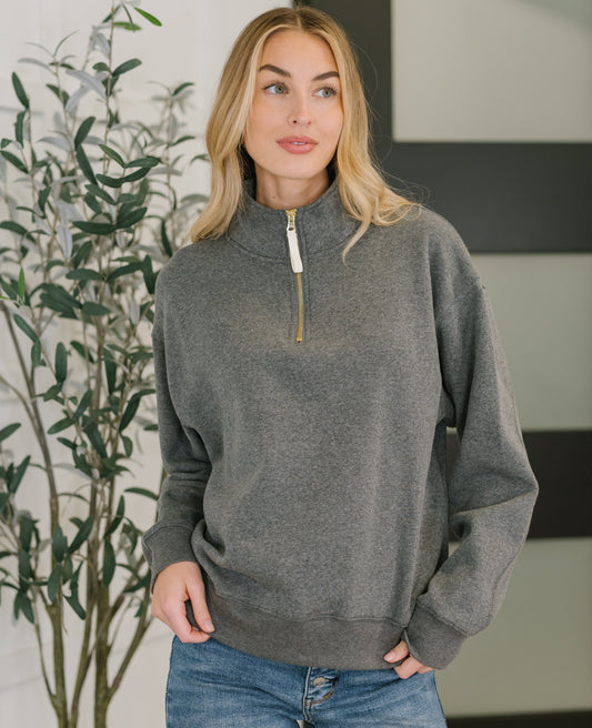 Sweater Weather Pullover | Charcoal