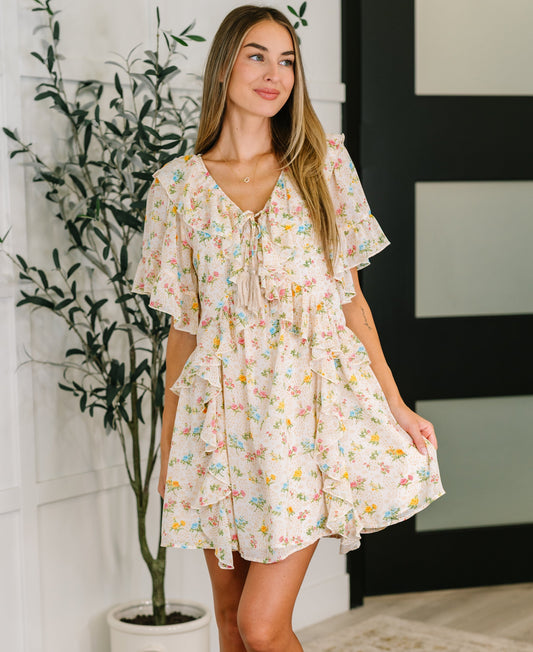 Sweet Escape Boho Floral Dress