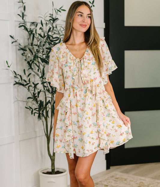 Sweet Escape Boho Floral Dress