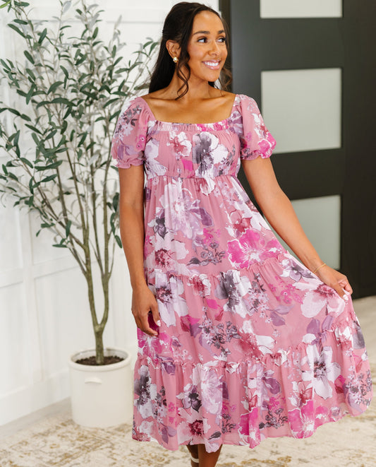 Sweetheart Club Floral Dress