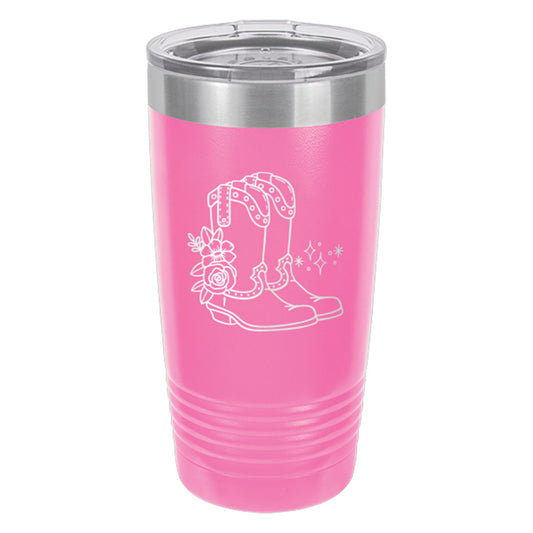 Cowgirl Boots Tumbler | 20oz