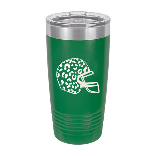 Leopard Helmet Insulated Tumbler | 20oz