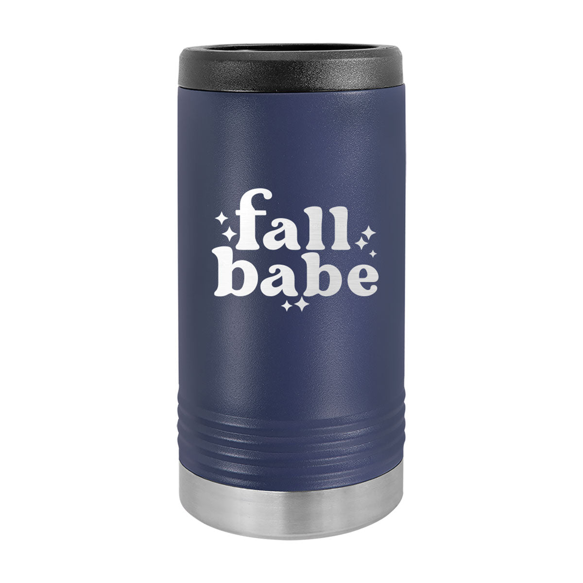 Fall Babe Slim Can Beverage Holder