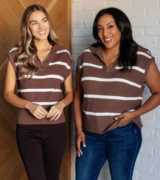 Tea Service Sleeveless Sweater