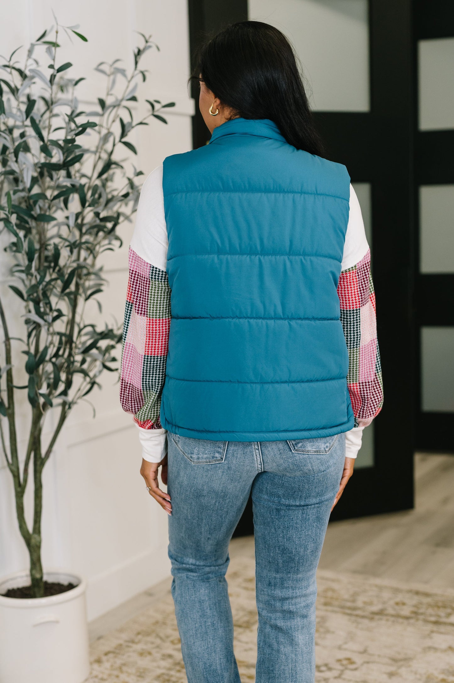 That's What I'm Talkin' About Puffer Vest | Teal