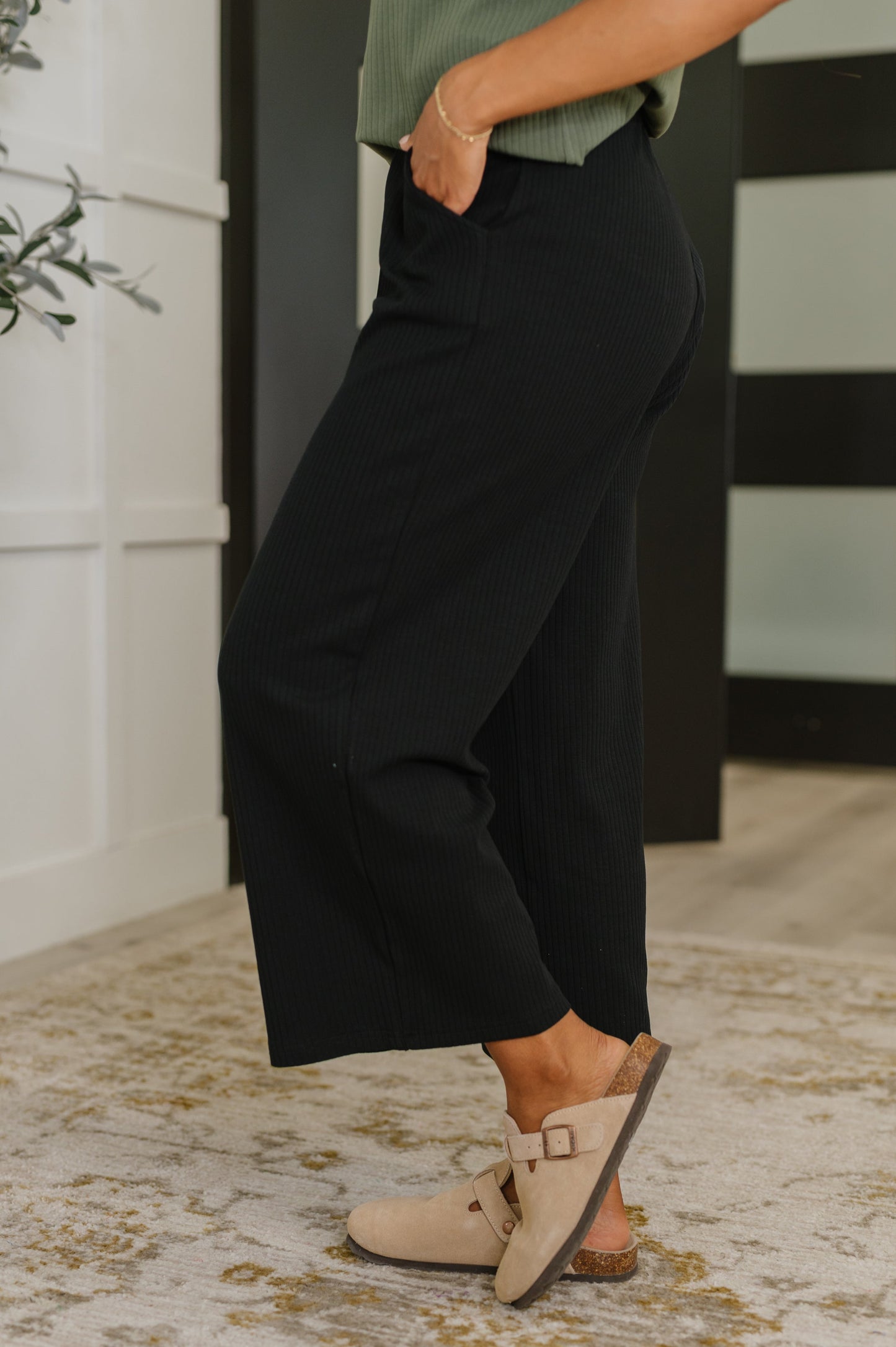 Thyme Culottes | Black