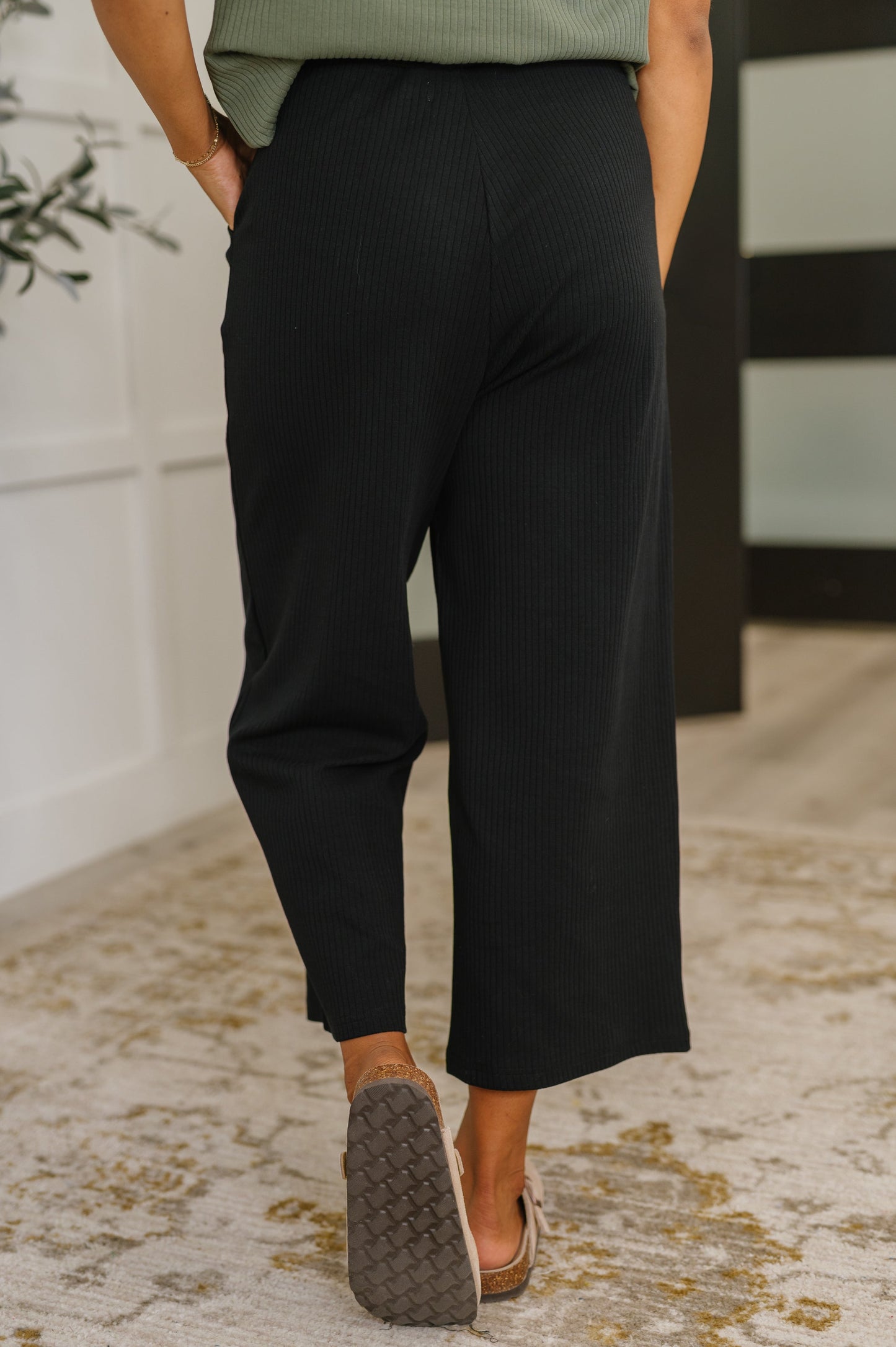 Thyme Culottes | Black