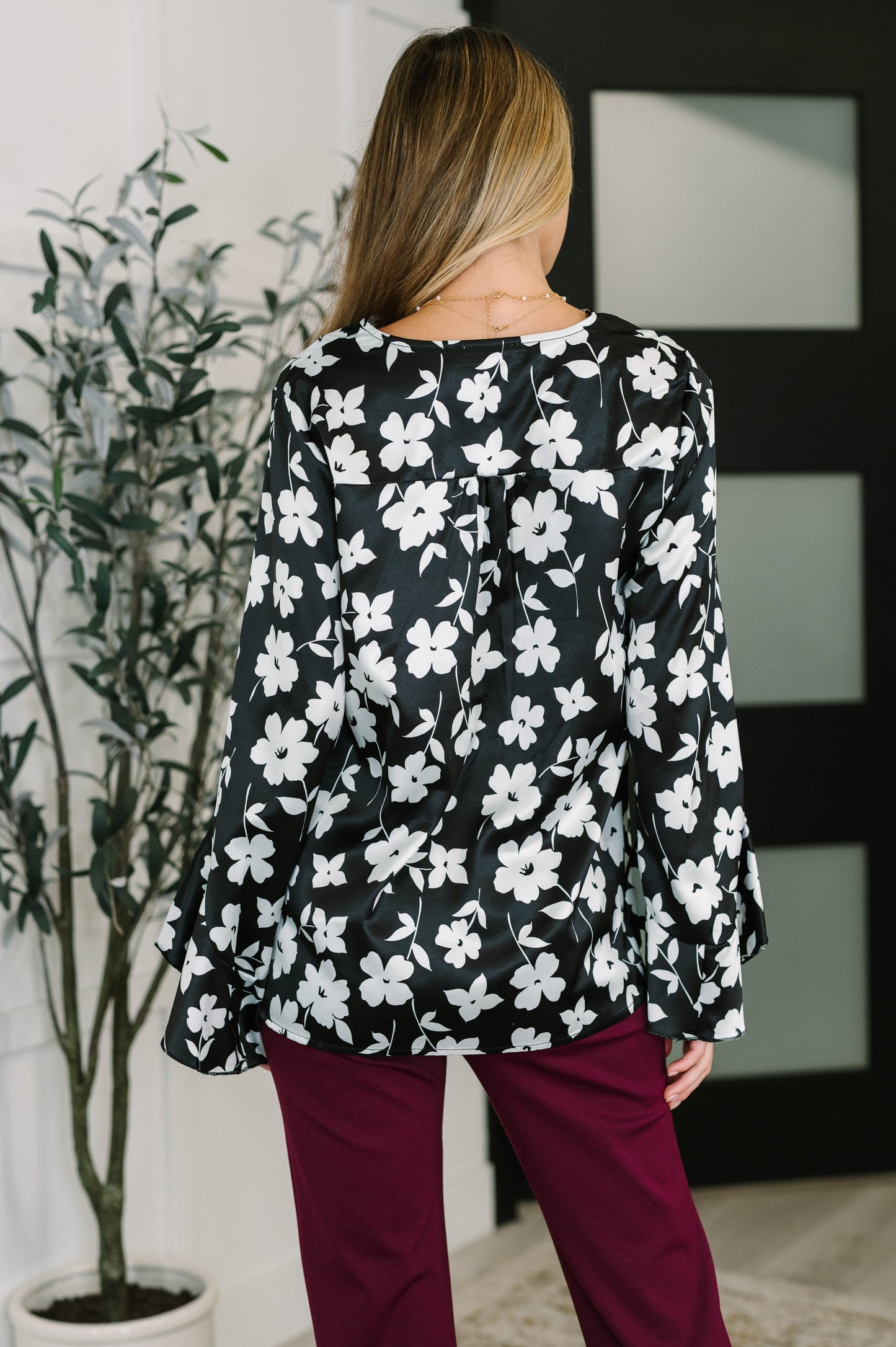 Time & Time Again Floral Blouse