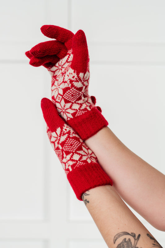 Touch & Go Patterned Glove Trio