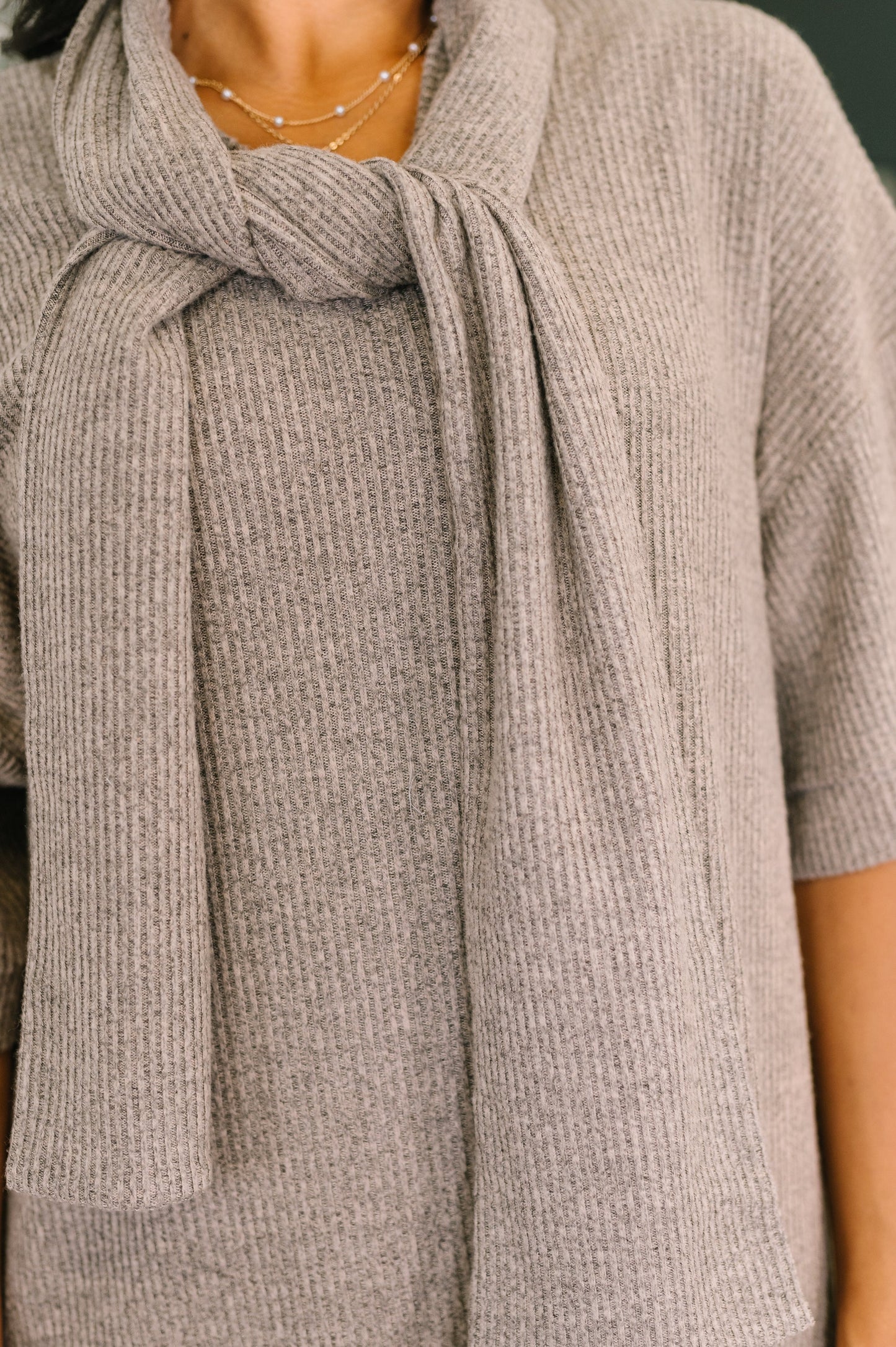 Travel Envy Ribbed Dress | Light Coco