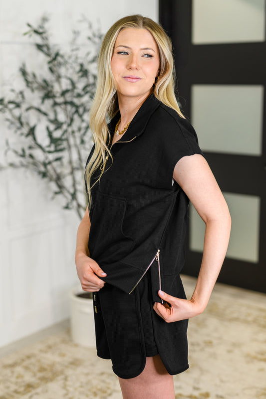 Twenty-Four Karat Top & Shorts Set