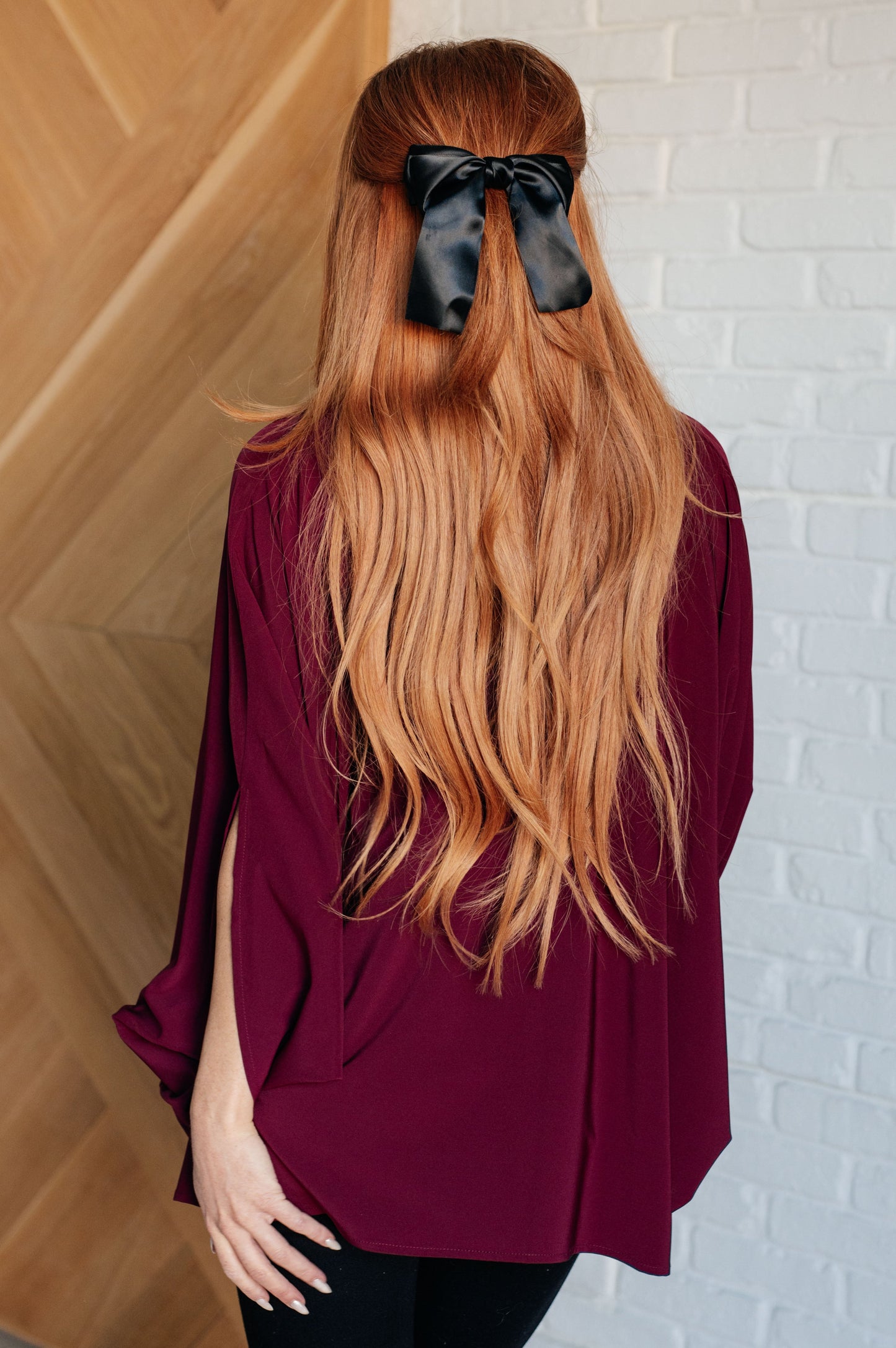 Universal Philosophy Blouse | Wine