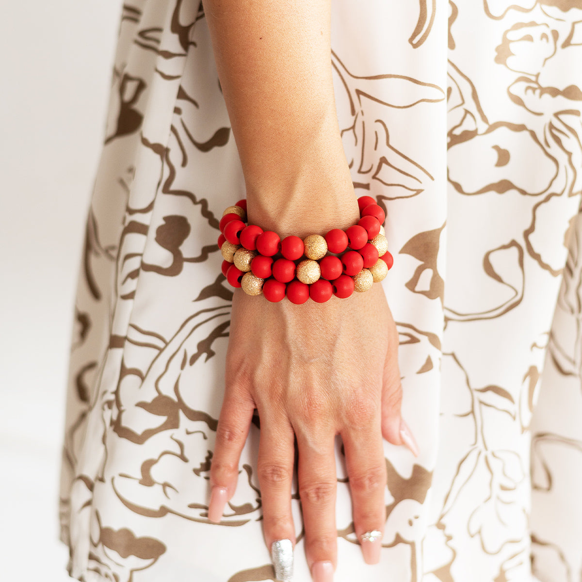 Nora Bracelet | Red