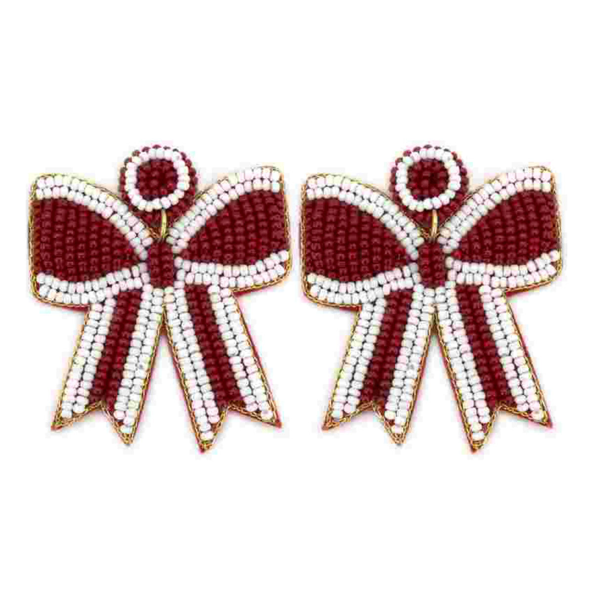 Loud & Proud Earrings | Garnet