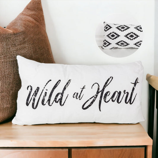 Wild At Heart Throw Pillow