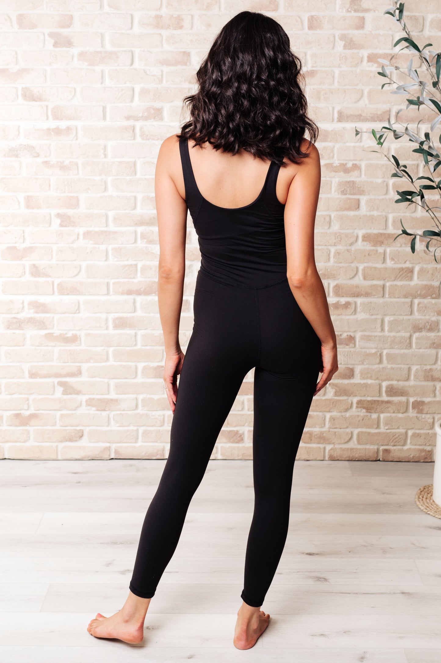 Way to Push Active Bodysuit | Black