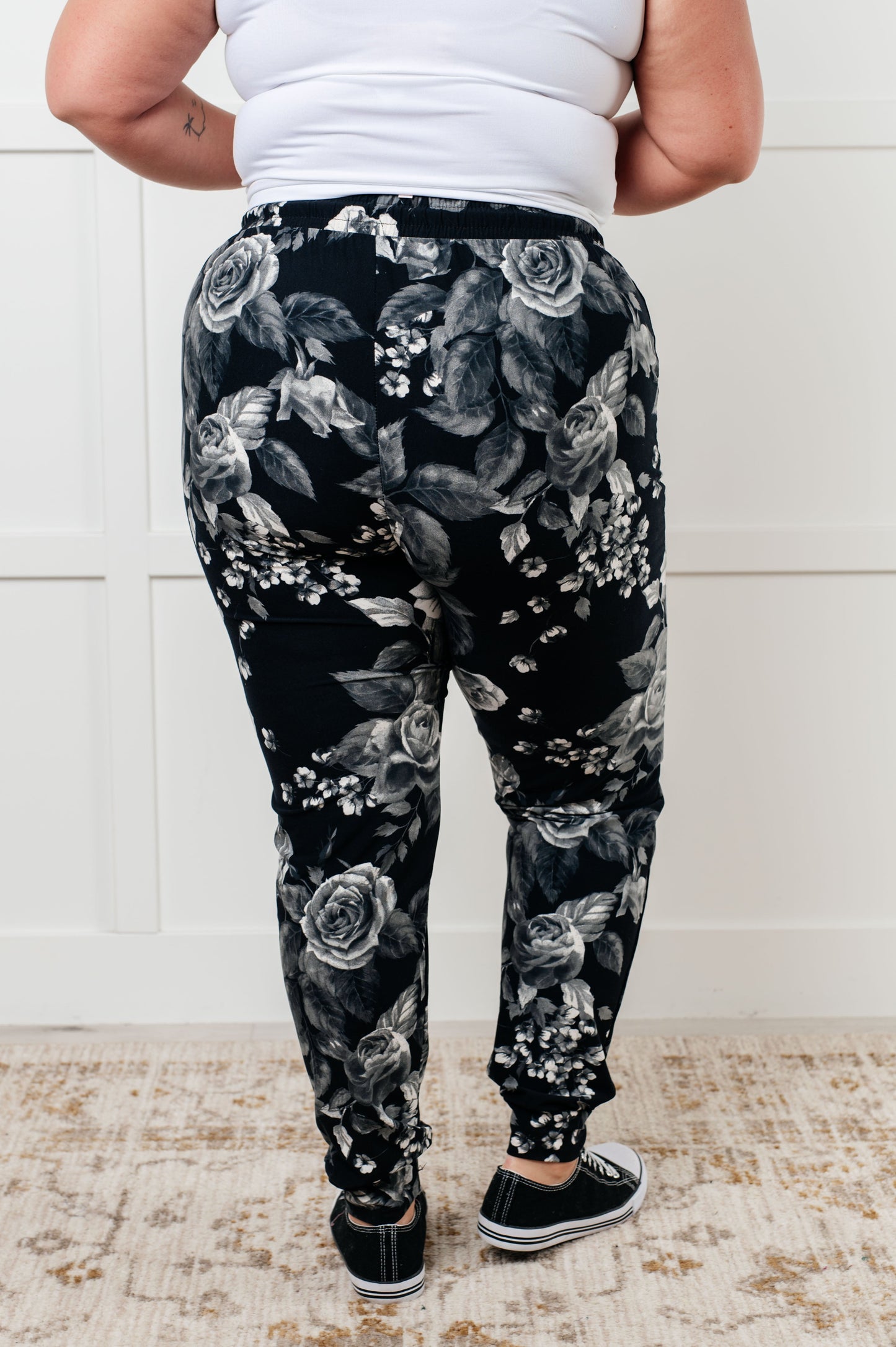 Your New Favorite Joggers | Rose Print