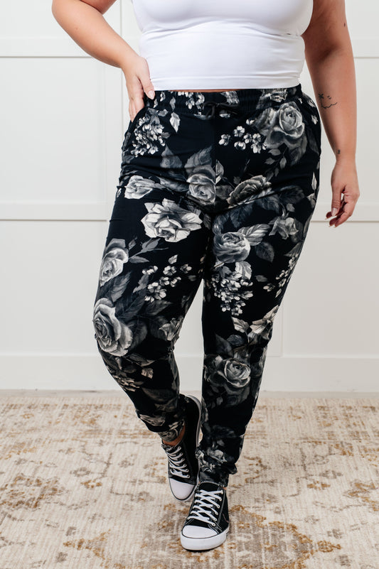 Your New Favorite Joggers | Rose Print