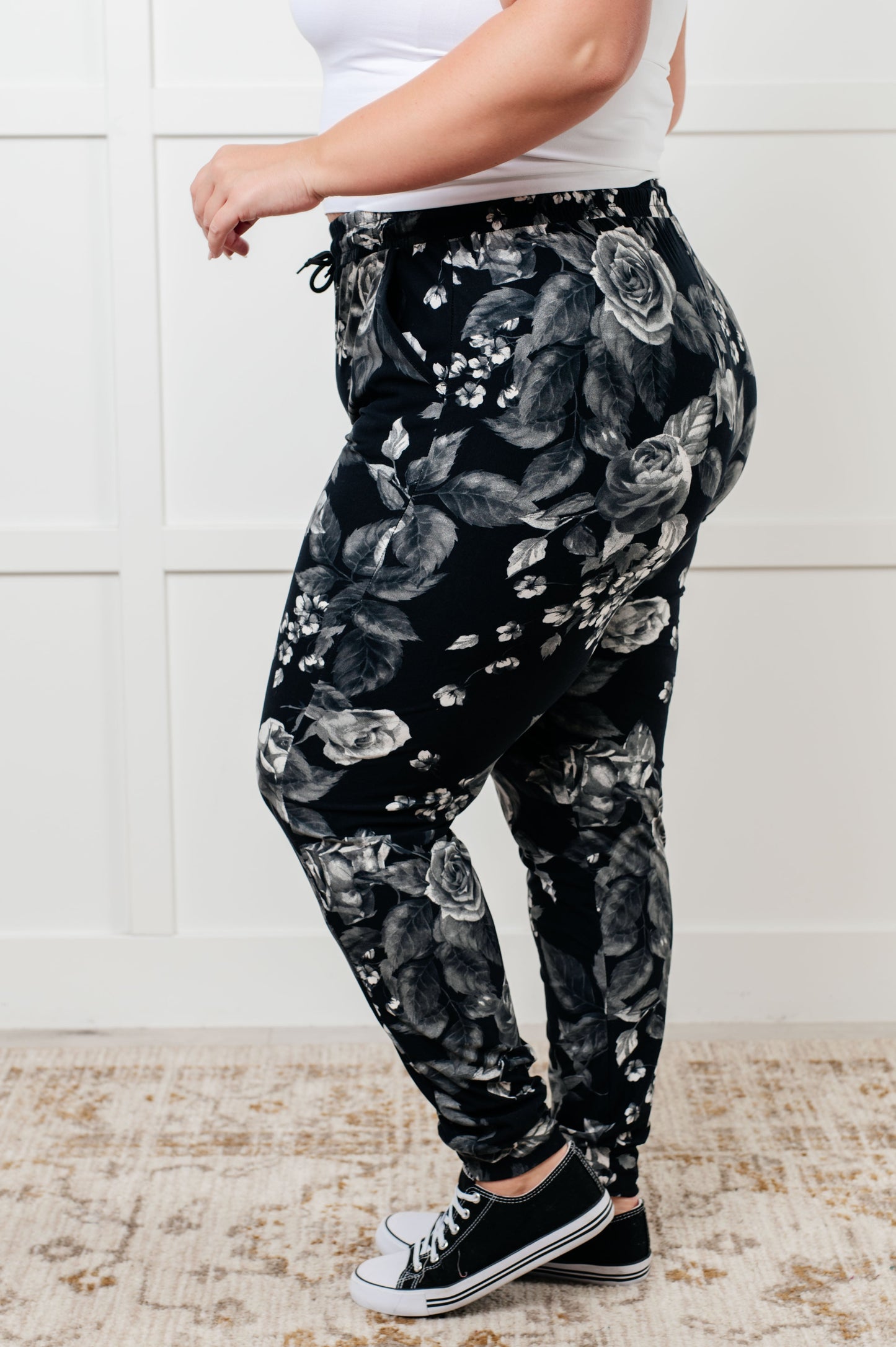 Your New Favorite Joggers | Rose Print