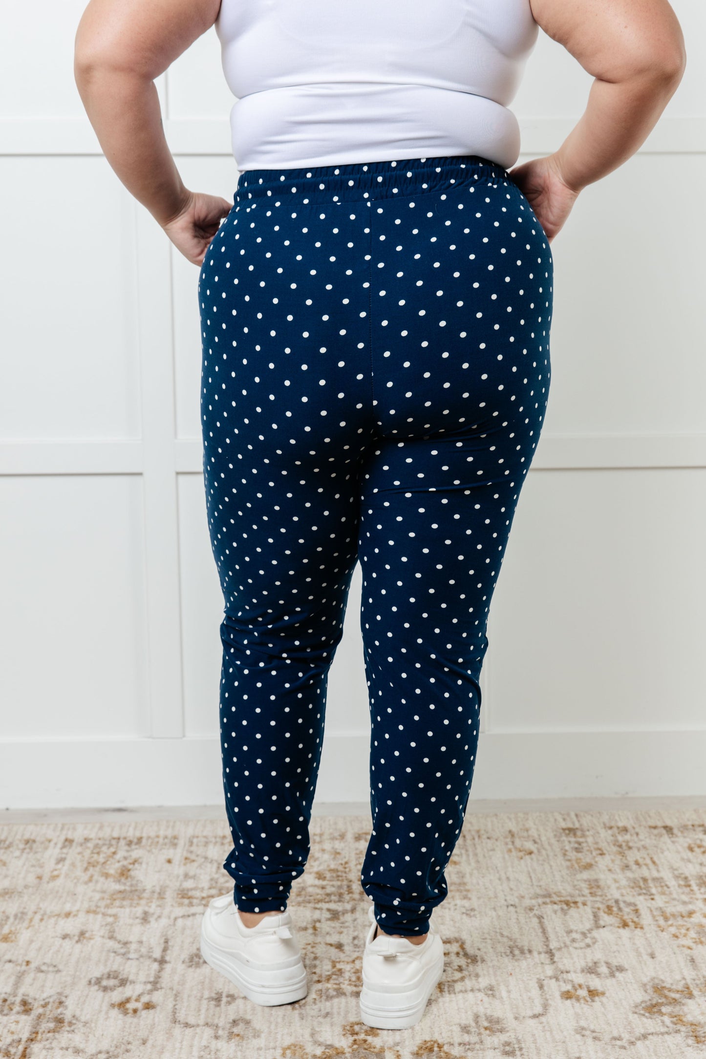 Your New Favorite Joggers | White Polka Dot