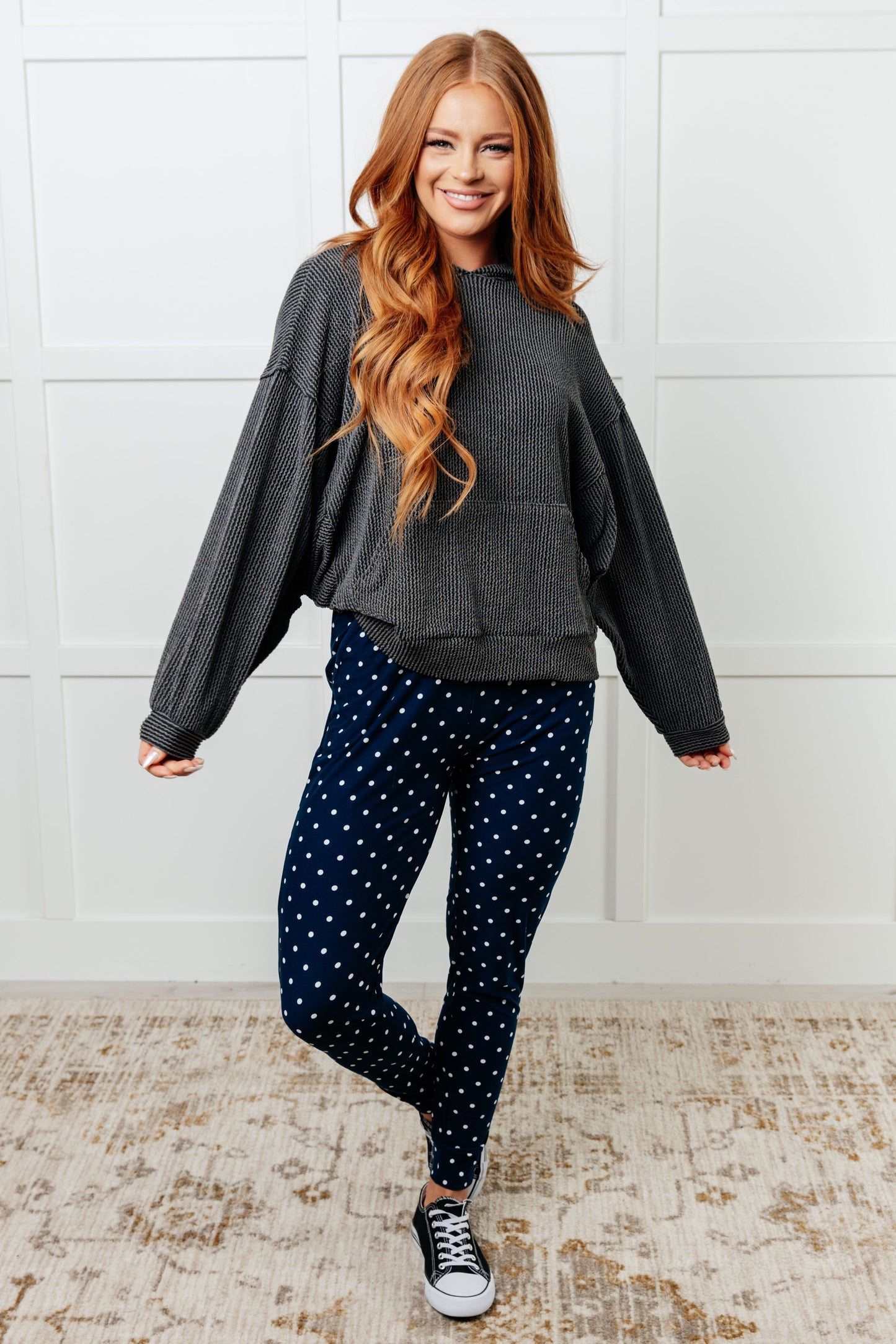 Your New Favorite Joggers | White Polka Dot