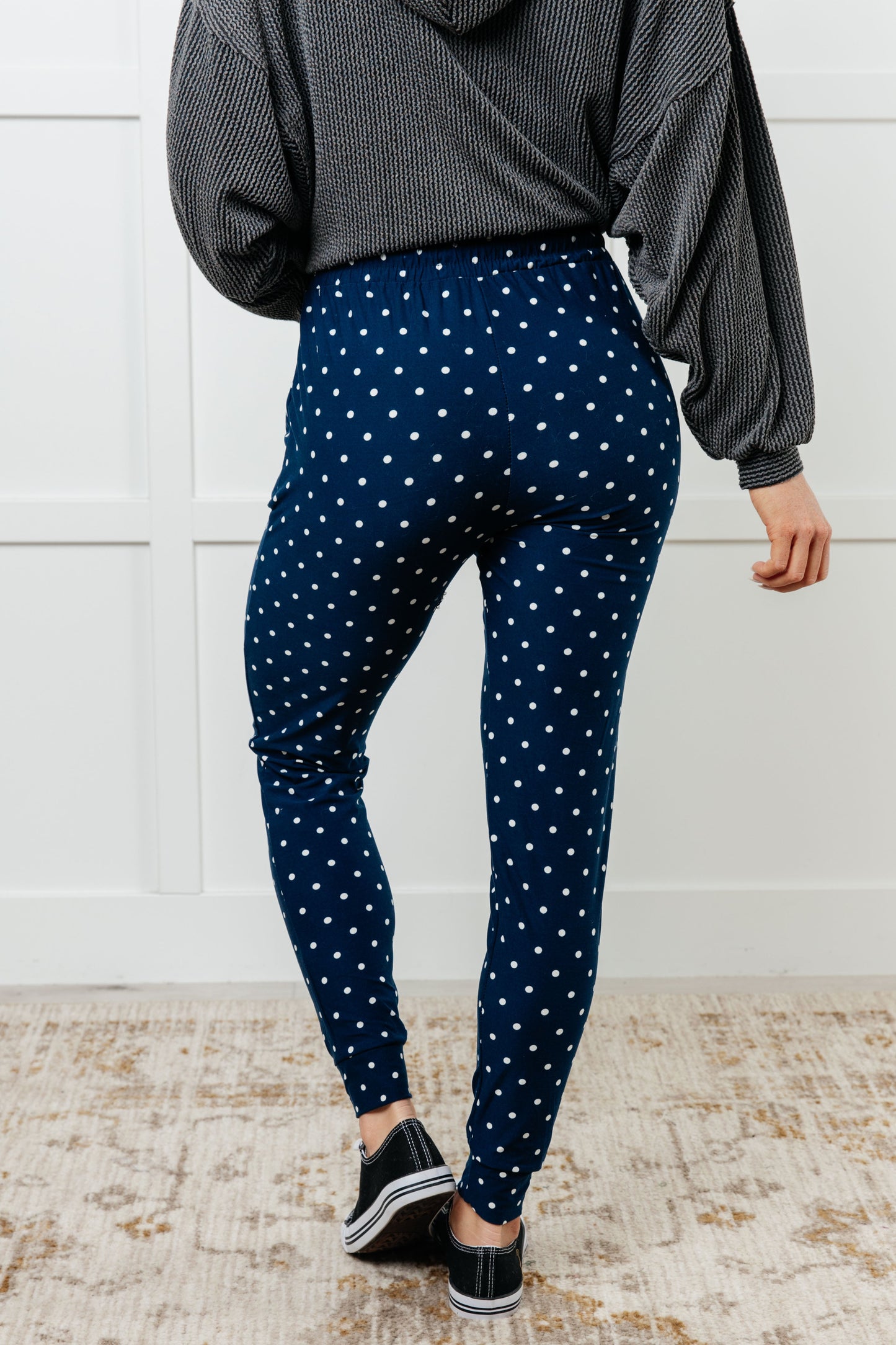 Your New Favorite Joggers | White Polka Dot