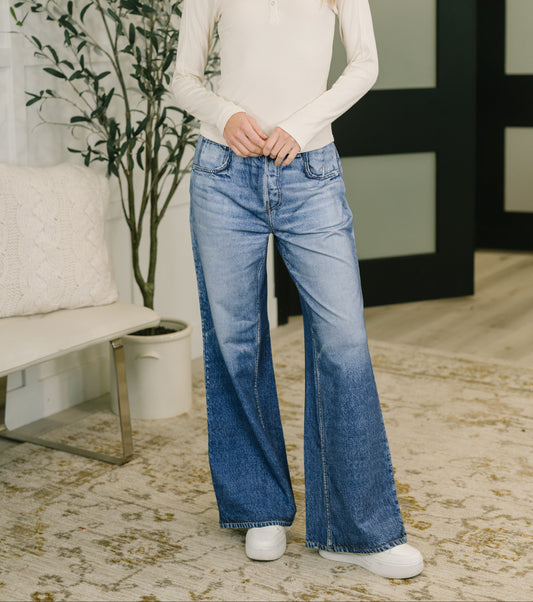 Zenim Wide Leg Jeans