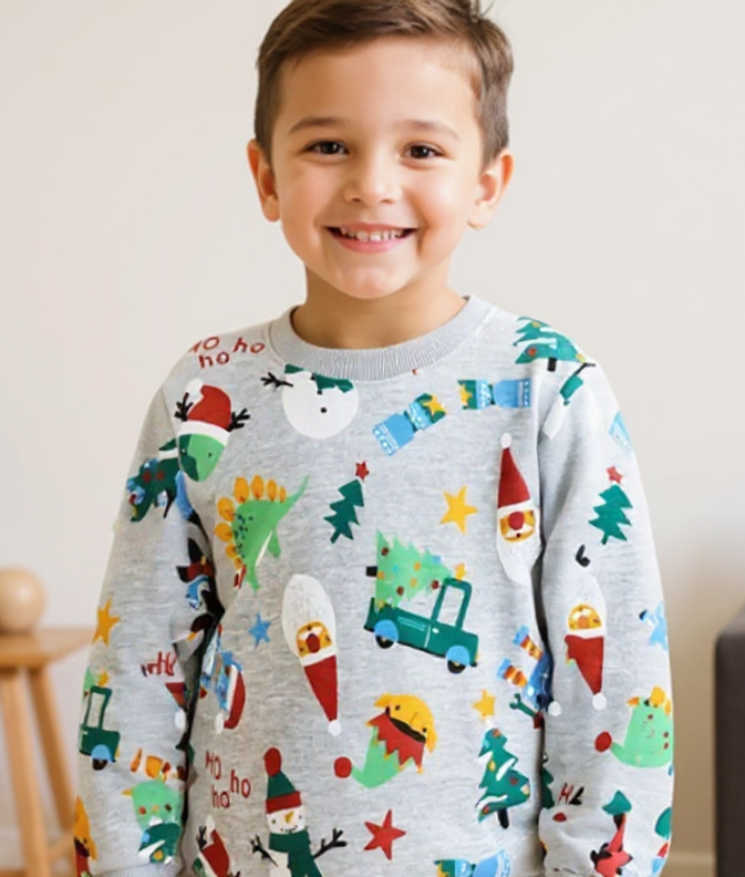 Christmas Crewneck Sweatshirt | Kid's