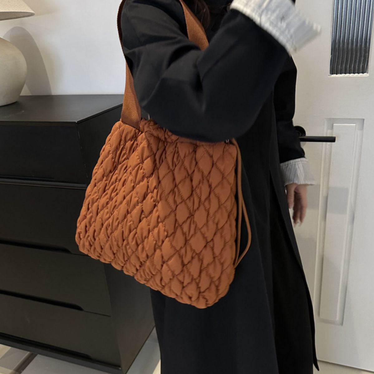 Leila Drawstring Tote Bag | Multiple Colors