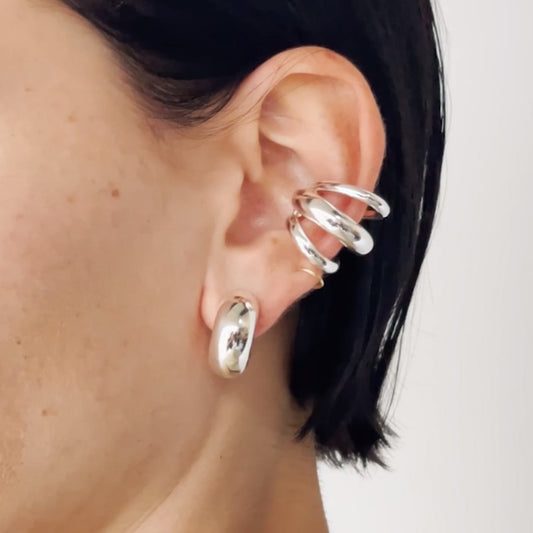 Layered Cuff Earrings