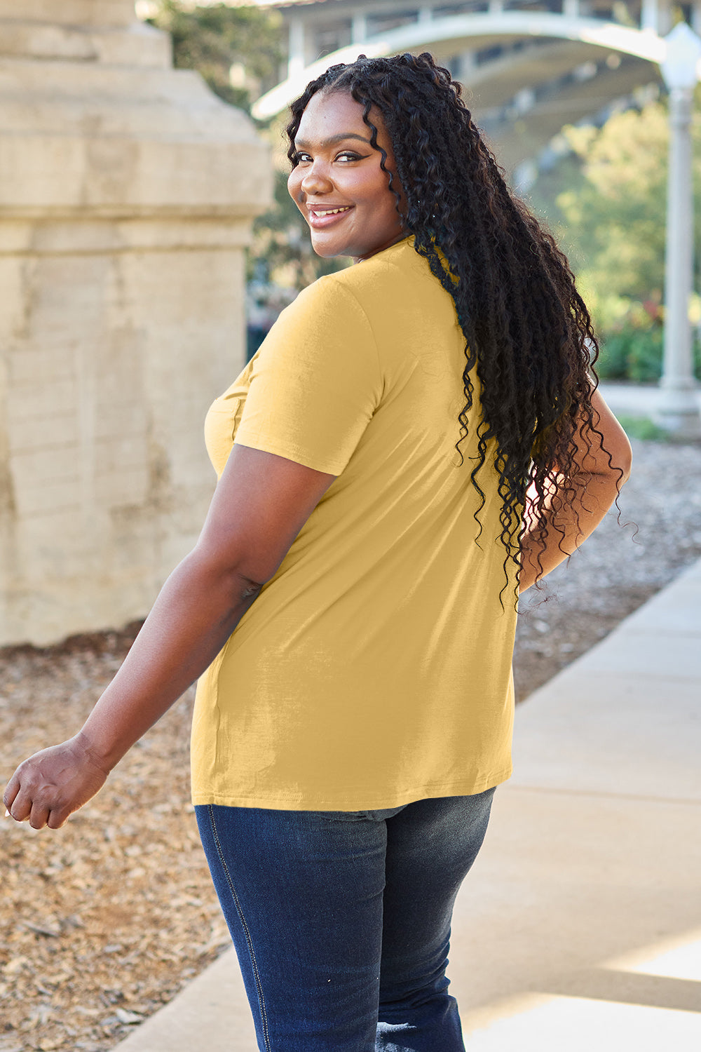 Bamboo V-Neck Top | Multiple Colors