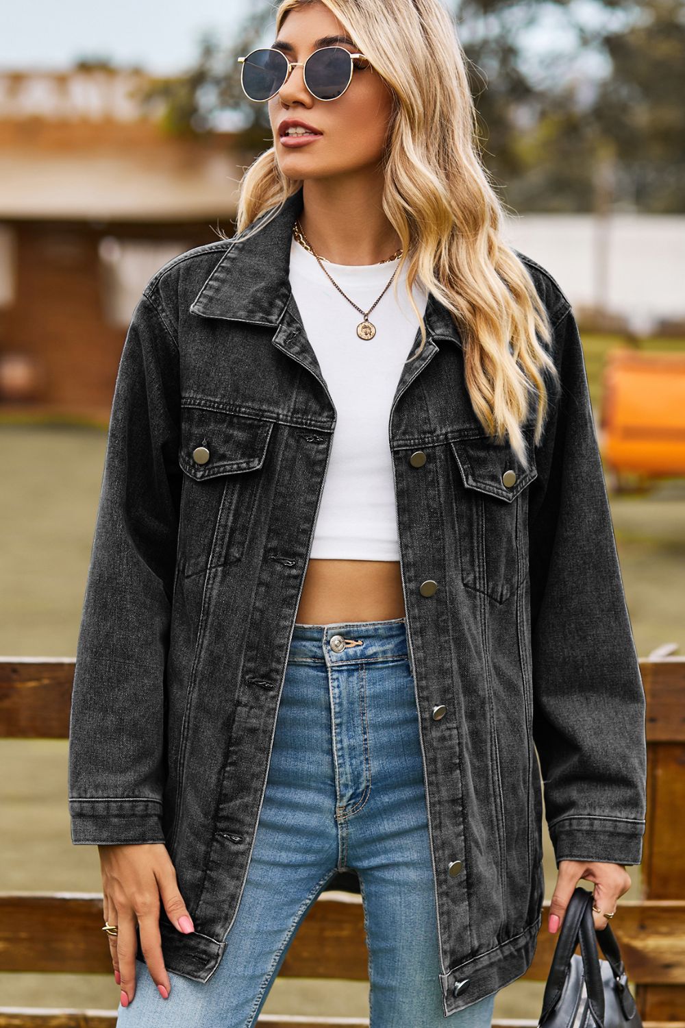 Elise Denim Jacket | Multiple Colors