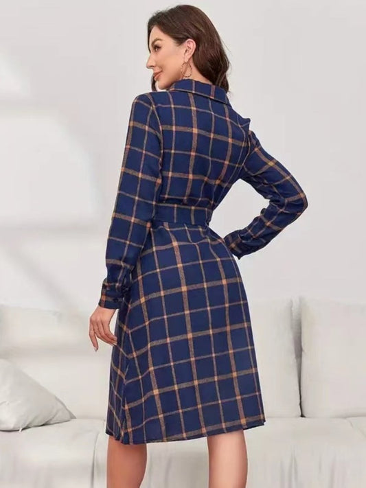 Mabel Plaid Dress