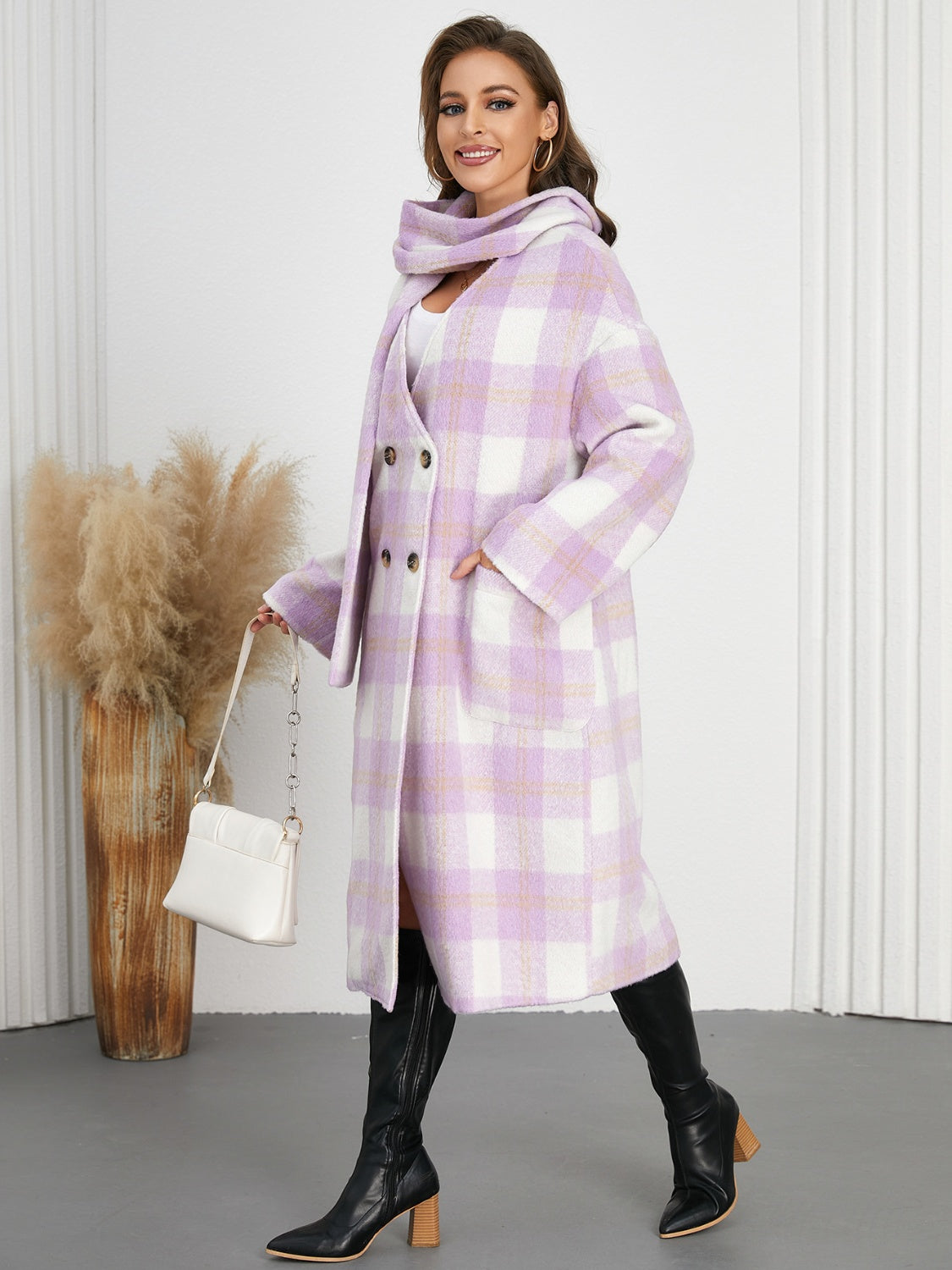 Angela Plaid Coat | Multiple Colors