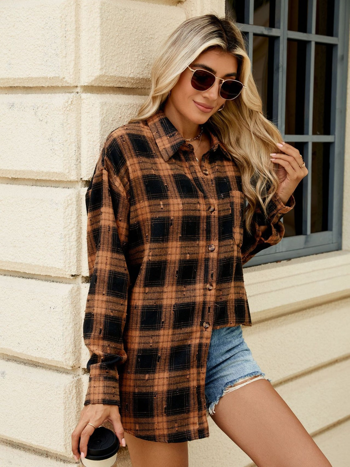 Tallulah Plaid Top | Multiple Colors