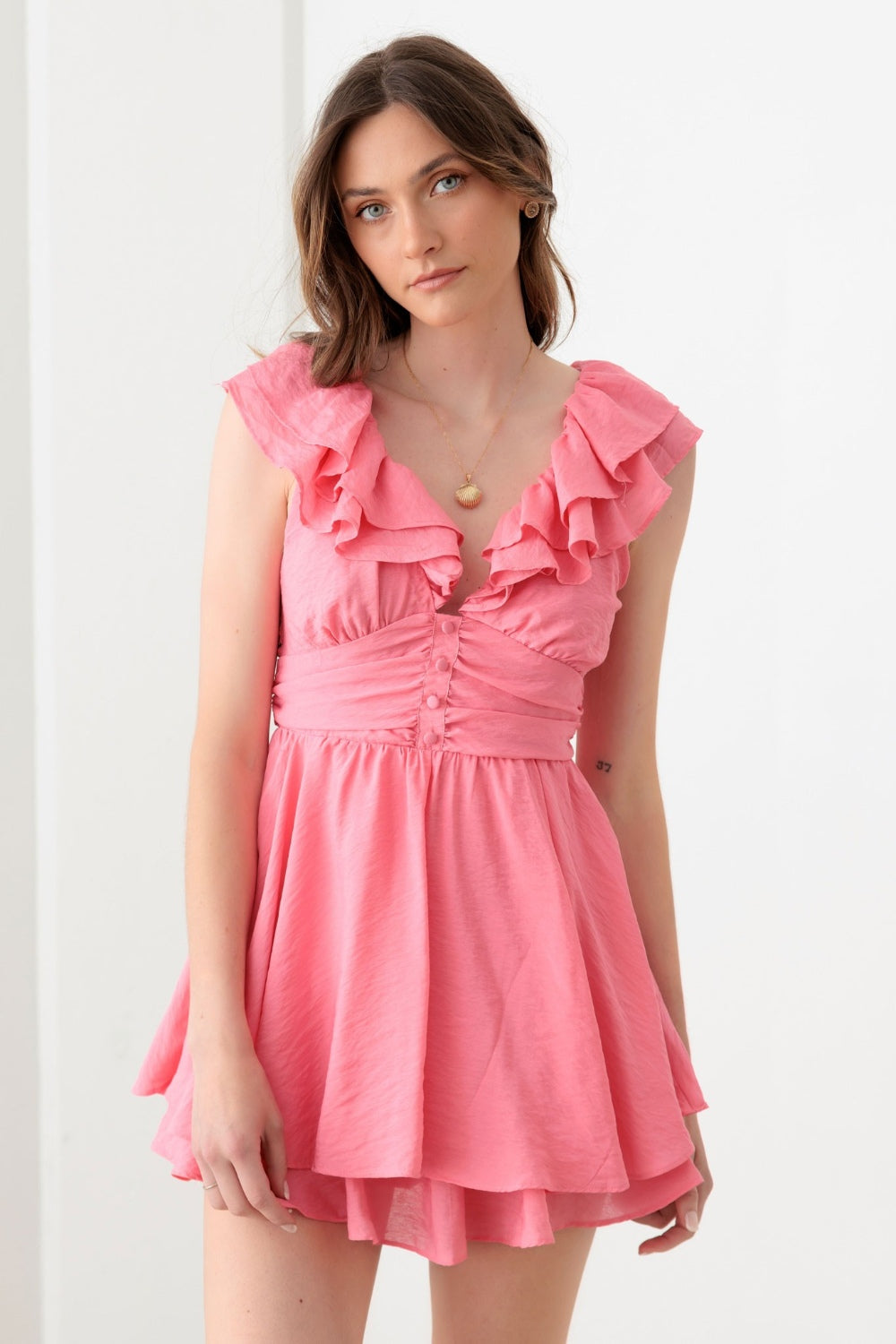 Josephine Ruffled Romper