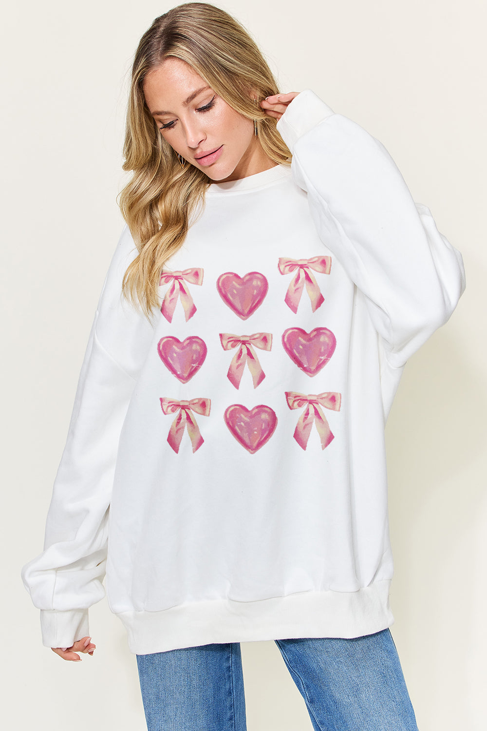 Bow & Heart Sweatshirt