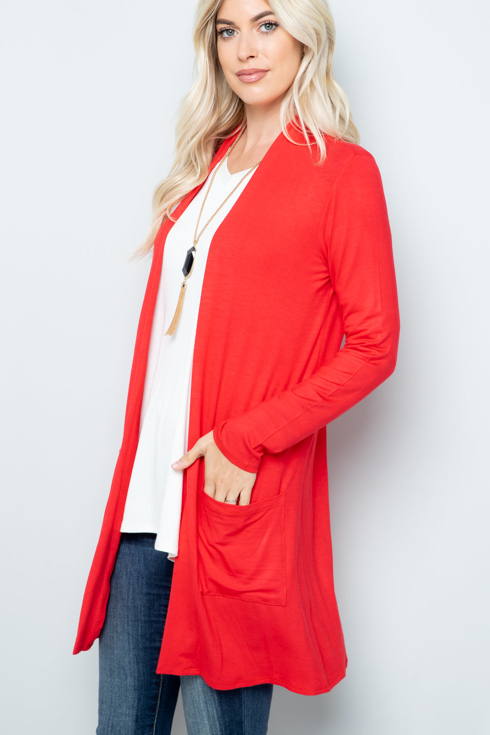 Georgina Open Front Cardigan