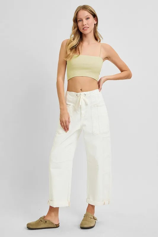 Maggie High-Rise Cropped Jeans | Risen