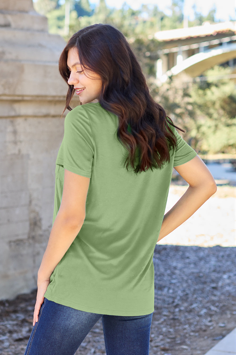 Bamboo V-Neck Top | Multiple Colors