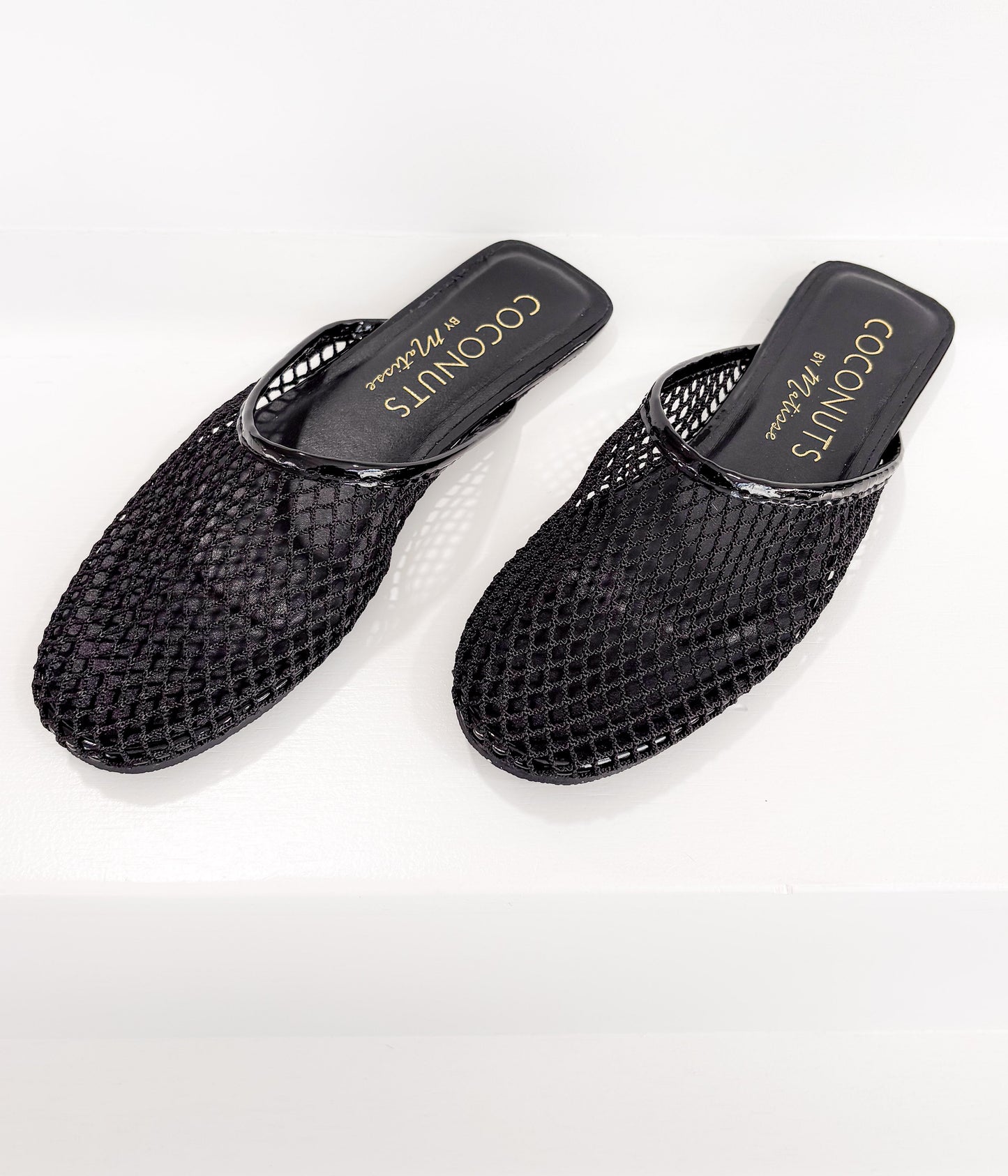 Brooklyn Flat Mules | Black